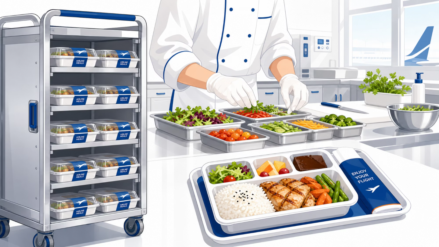 Sécurité, hygiène alimentaire en catering aérien : les règles et les bonnes pratiques