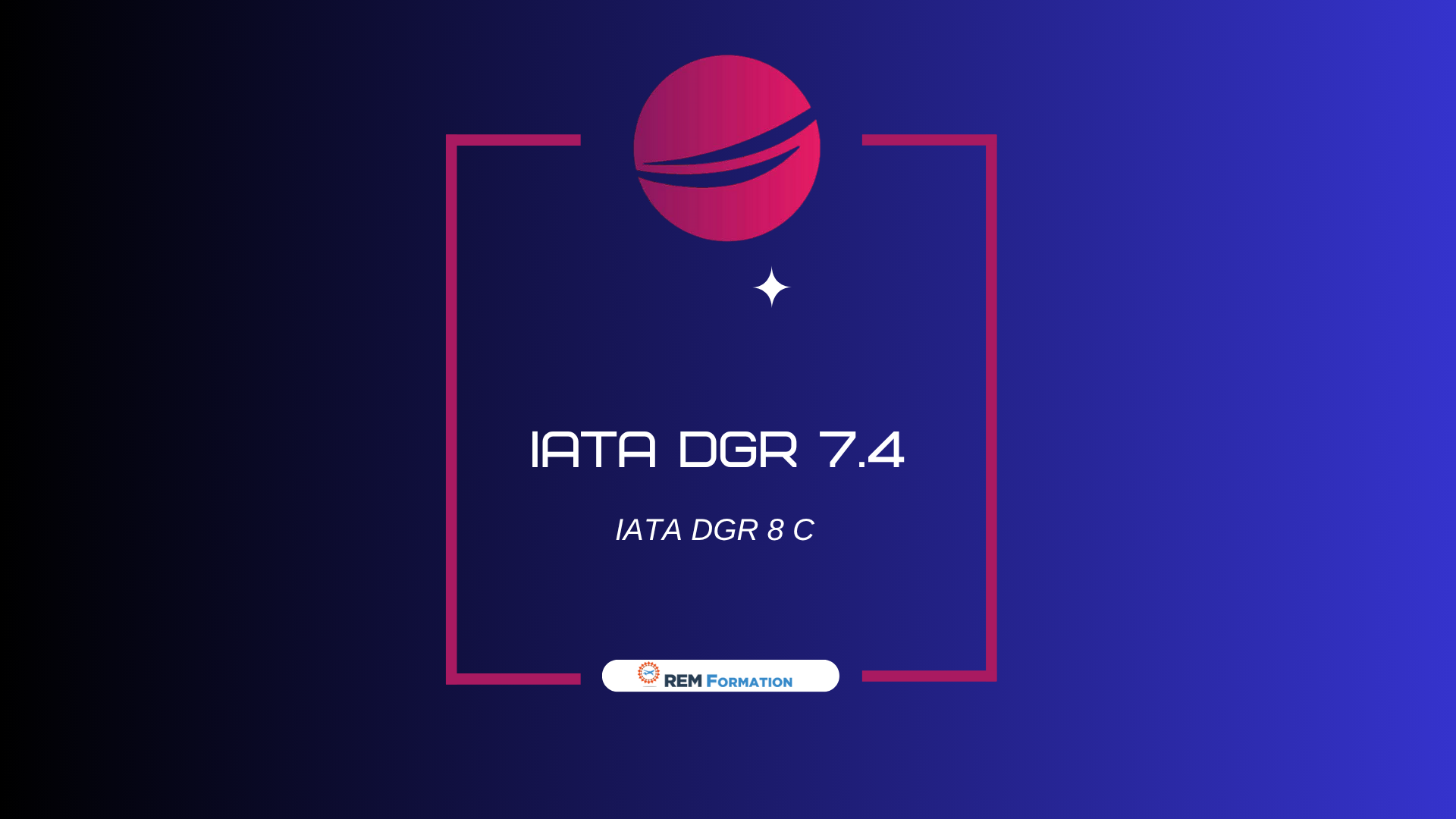 IATA DGR 7.4 ( ex cat 8 ) Manutention fret - Chargement/déchargement