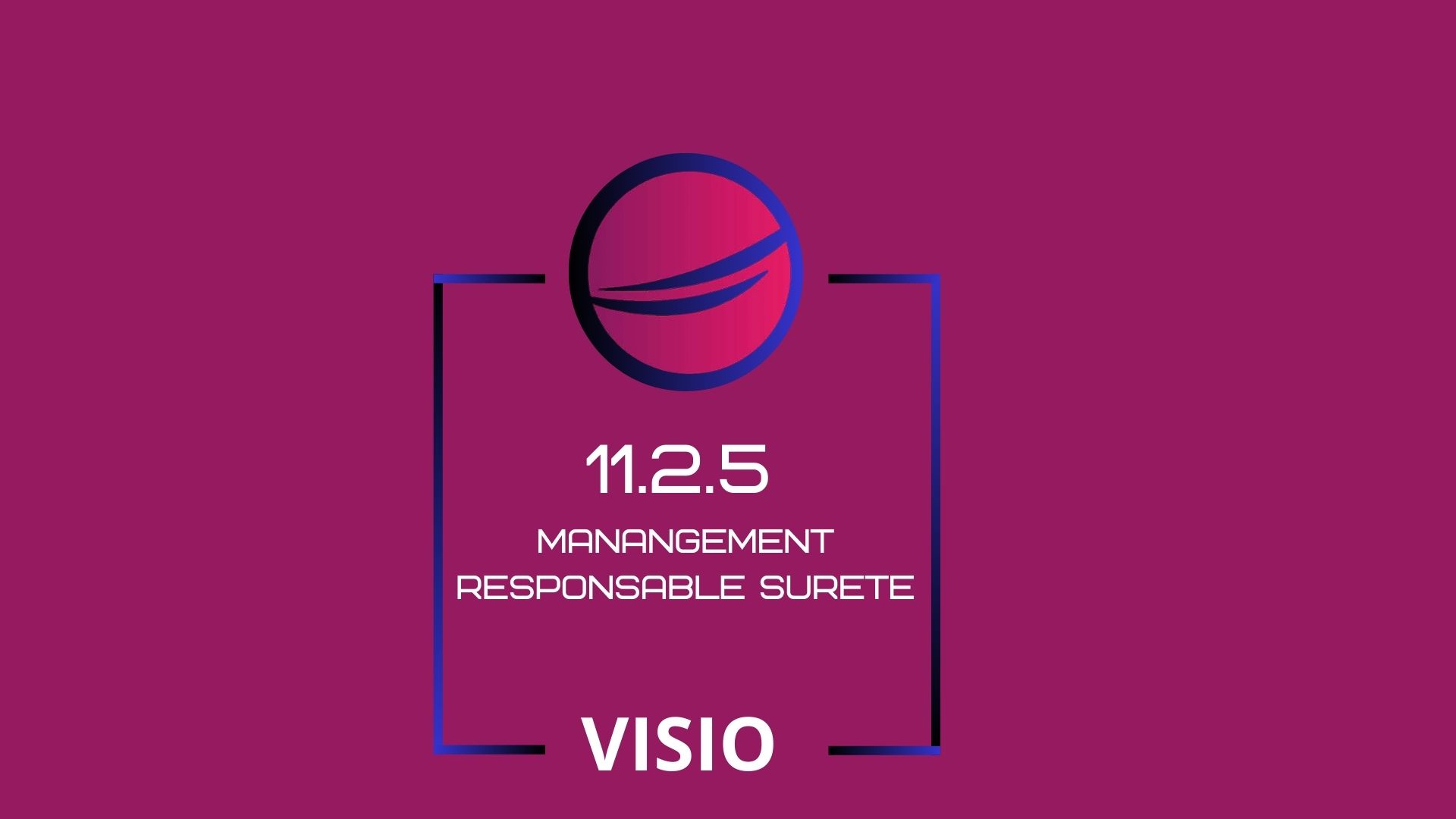 11.2.5 / Management-Responsable sûreté