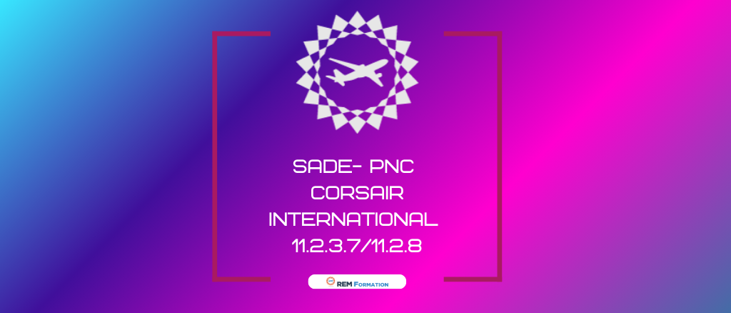 SADE 2023- Formation Sûreté PNC CORSAIR -11.2.3.7/11.2.8 du Regl. EU2015/1998: Mesures de sûreté en vol - Fouille aéronef /Protection aéronef / Cyber-menaces