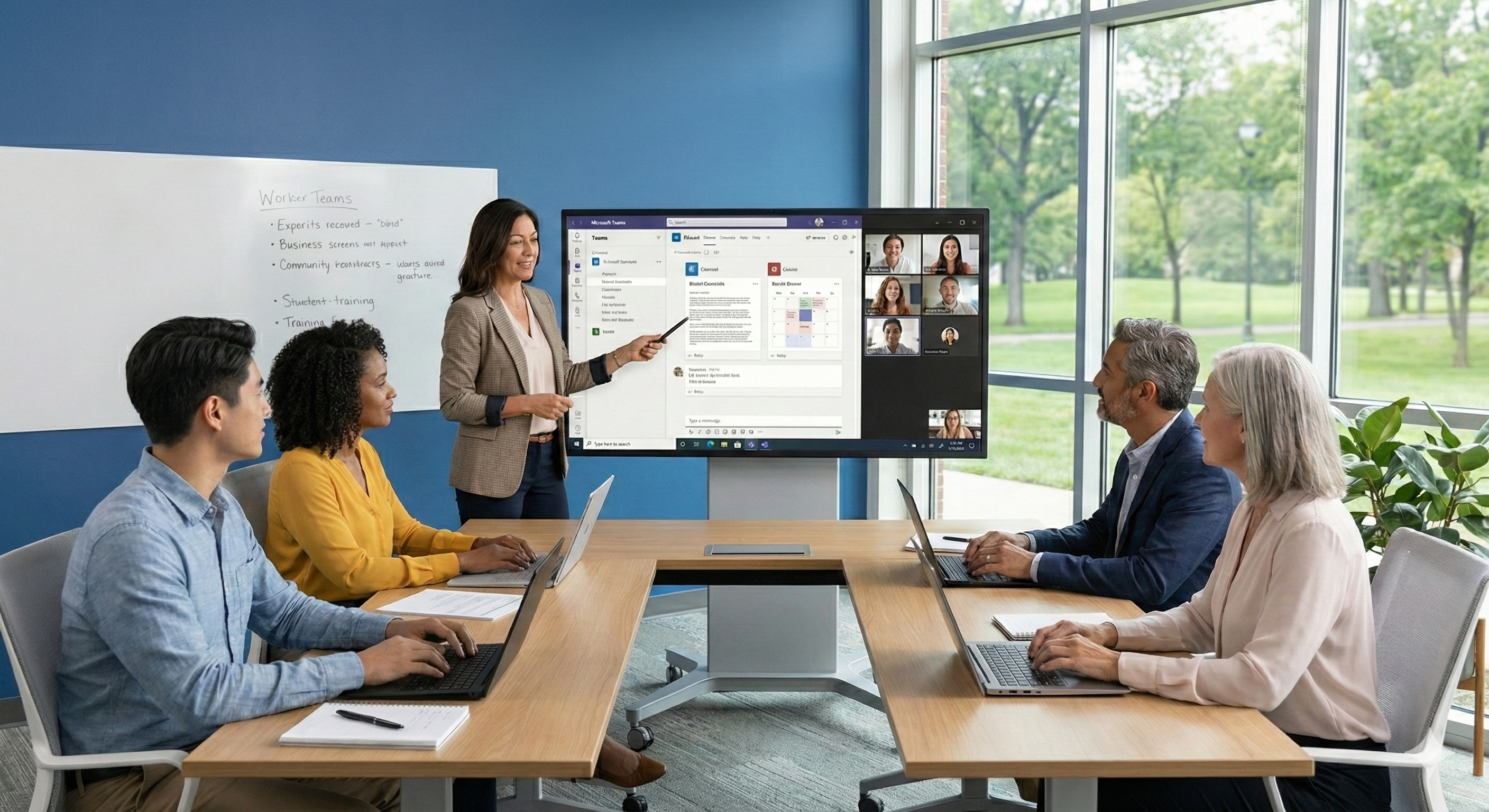 Illustration pour le parcours de formation Formation Microsoft 365 opérationnel : boostez vos usages