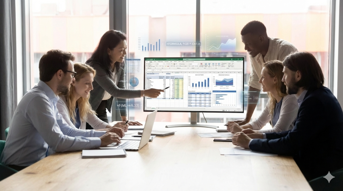Illustration pour le parcours de formation Formation Excel avancé : boostez votre expertise