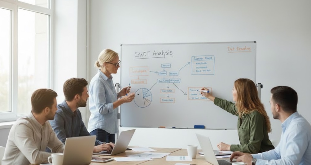 Illustration pour le parcours de formation Formation diagnostic d'entreprise : boostez votre développement