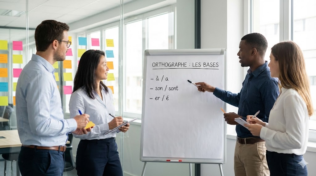 Illustration pour le parcours de formation Formation orthographe pratique : maîtrisez les bases