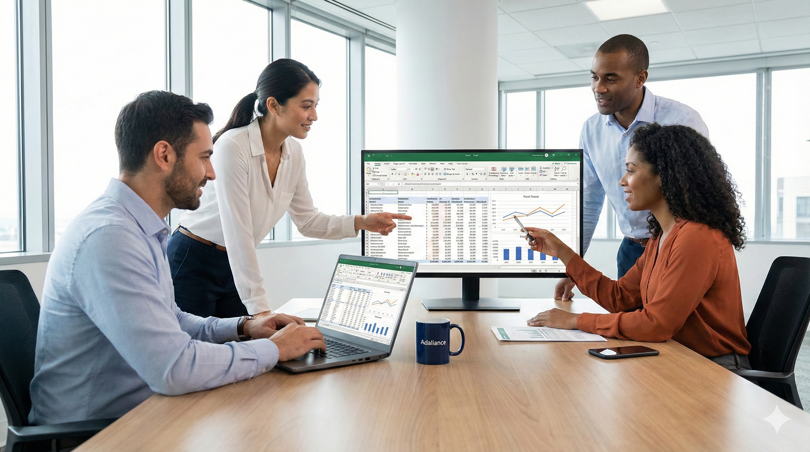 Illustration pour le parcours de formation Formation Excel intermédiaire : boostez votre performance