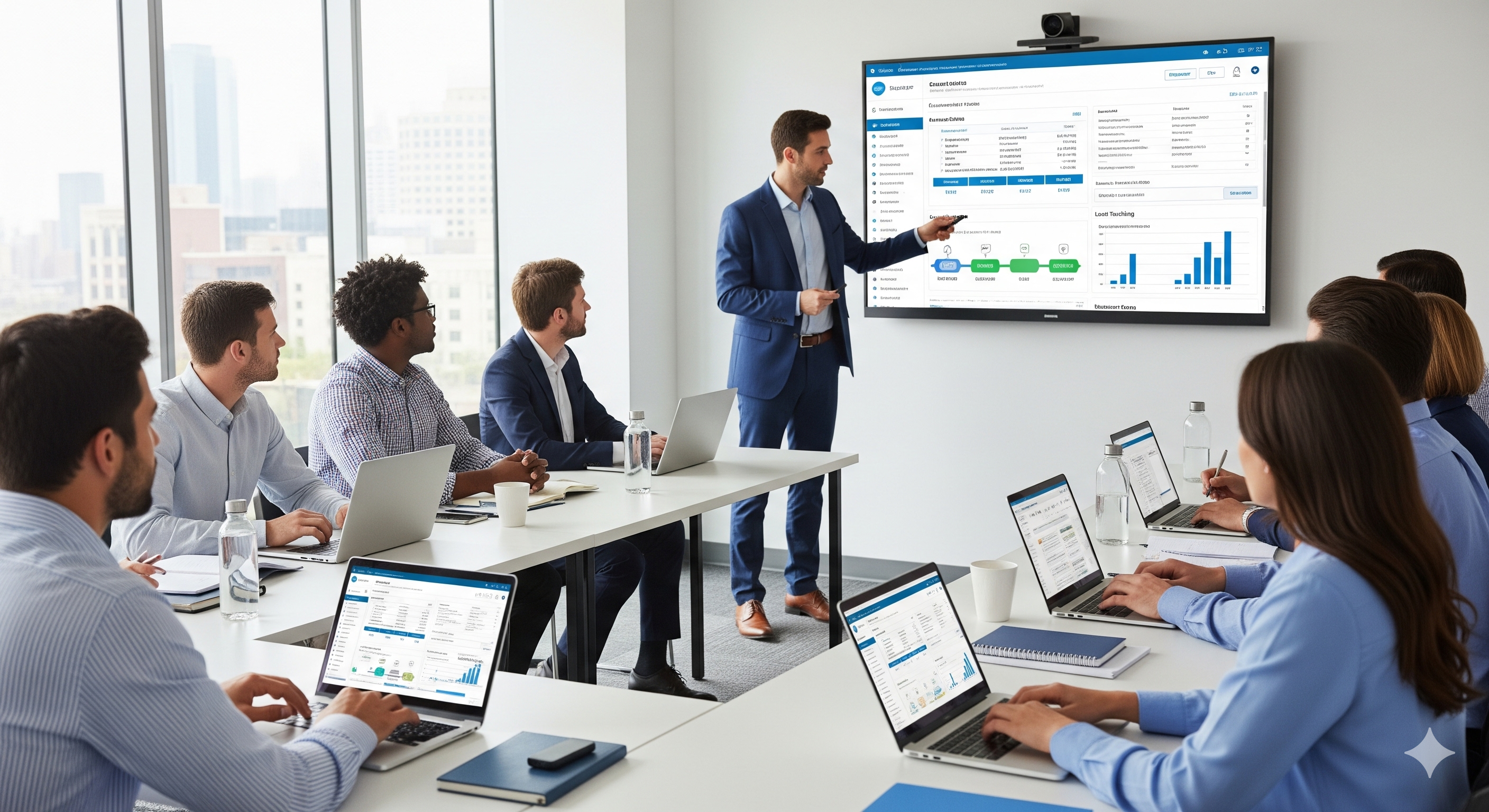 Illustration pour le parcours de formation Formation gestion de projet : Salesforce et CRM