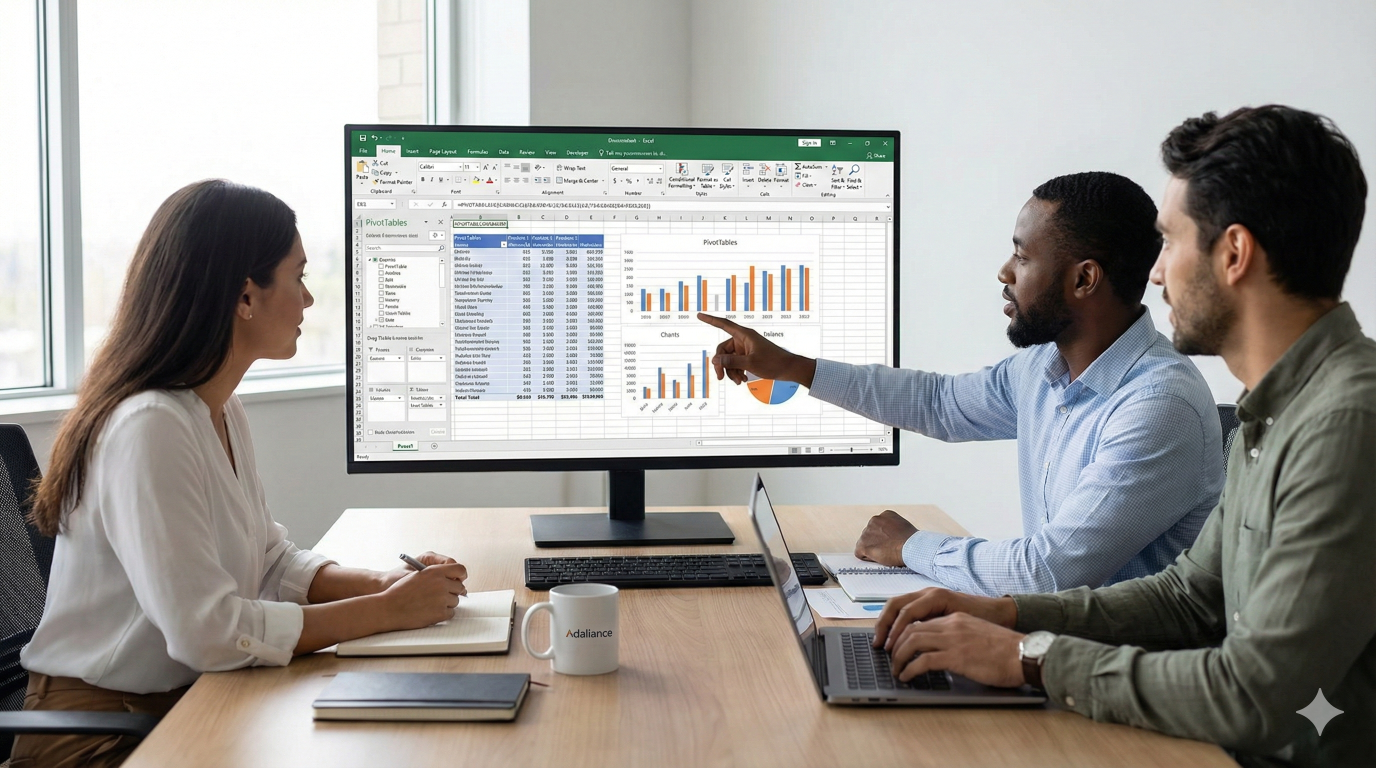 Illustration pour le parcours de formation Formation Excel initiation : maîtrisez les bases