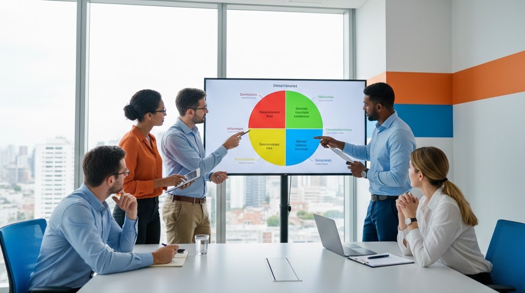Illustration pour le parcours de formation Formation DISC immobilier : mieux vendre et manager