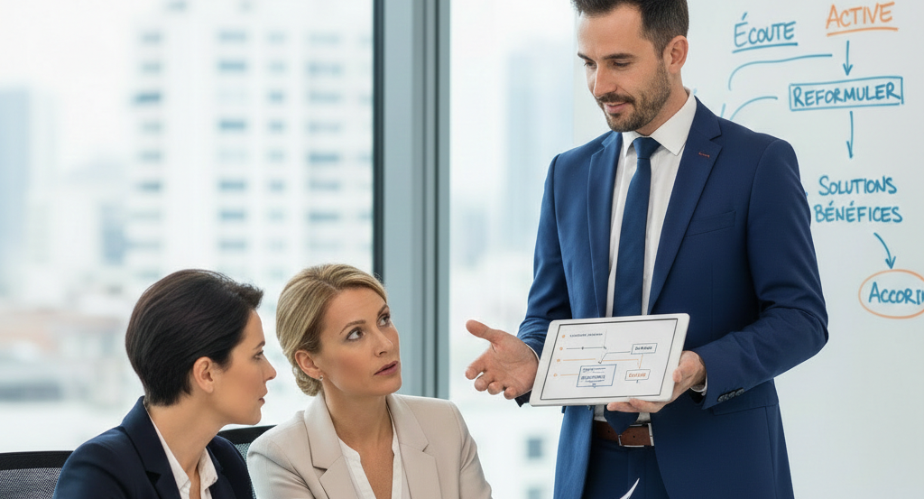 Illustration pour le parcours de formation Formation immobilier stratégique : l'objection