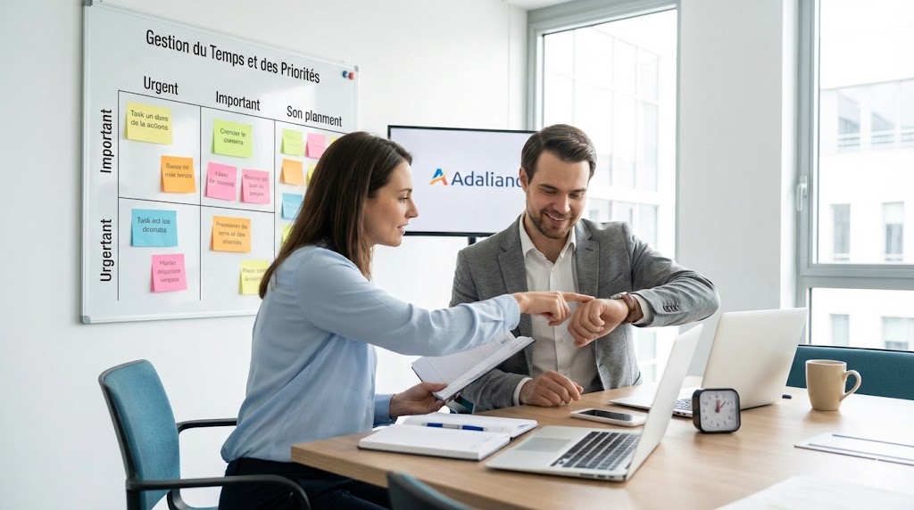 Illustration pour le parcours de formation Formation gestion du temps : gagnez en efficacité