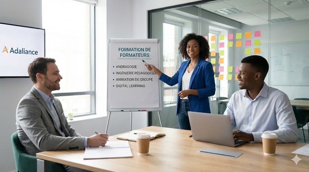Illustration pour le parcours de formation Formation de formateurs : développez vos compétences
