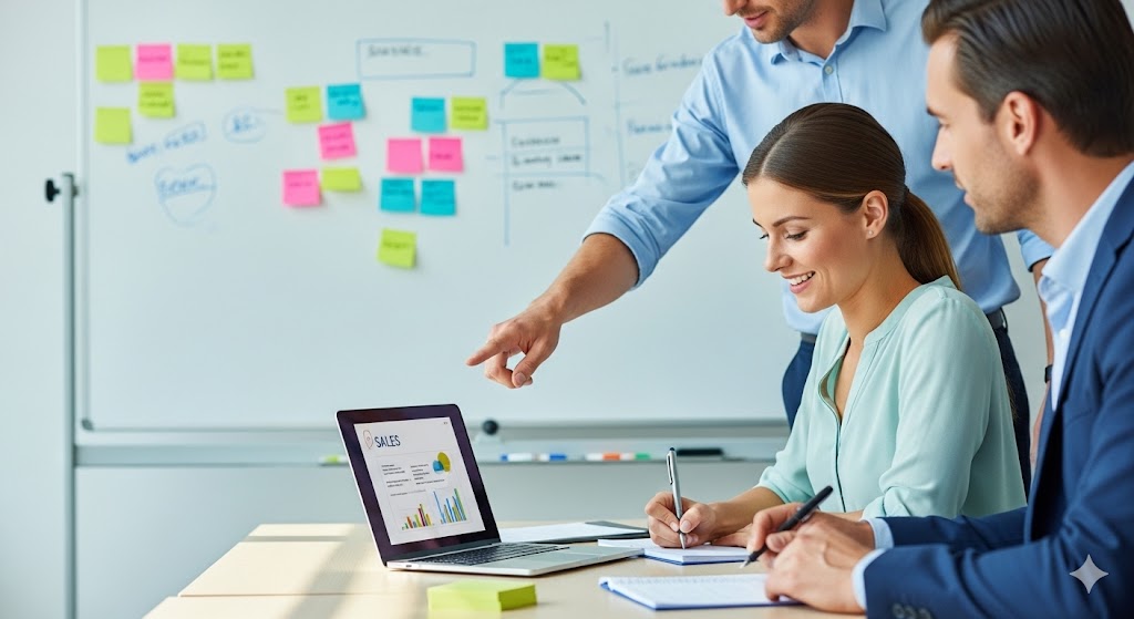 Illustration pour le parcours de formation Formation assistante commerciale : gagnez en efficacité