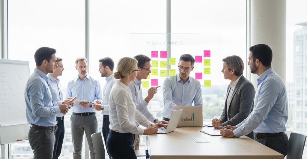 Illustration pour le parcours de formation Formation management avancé : optimisez vos pratiques