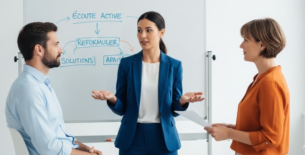 Illustration pour le parcours de formation Formation immobilier : clés de l'écoute active